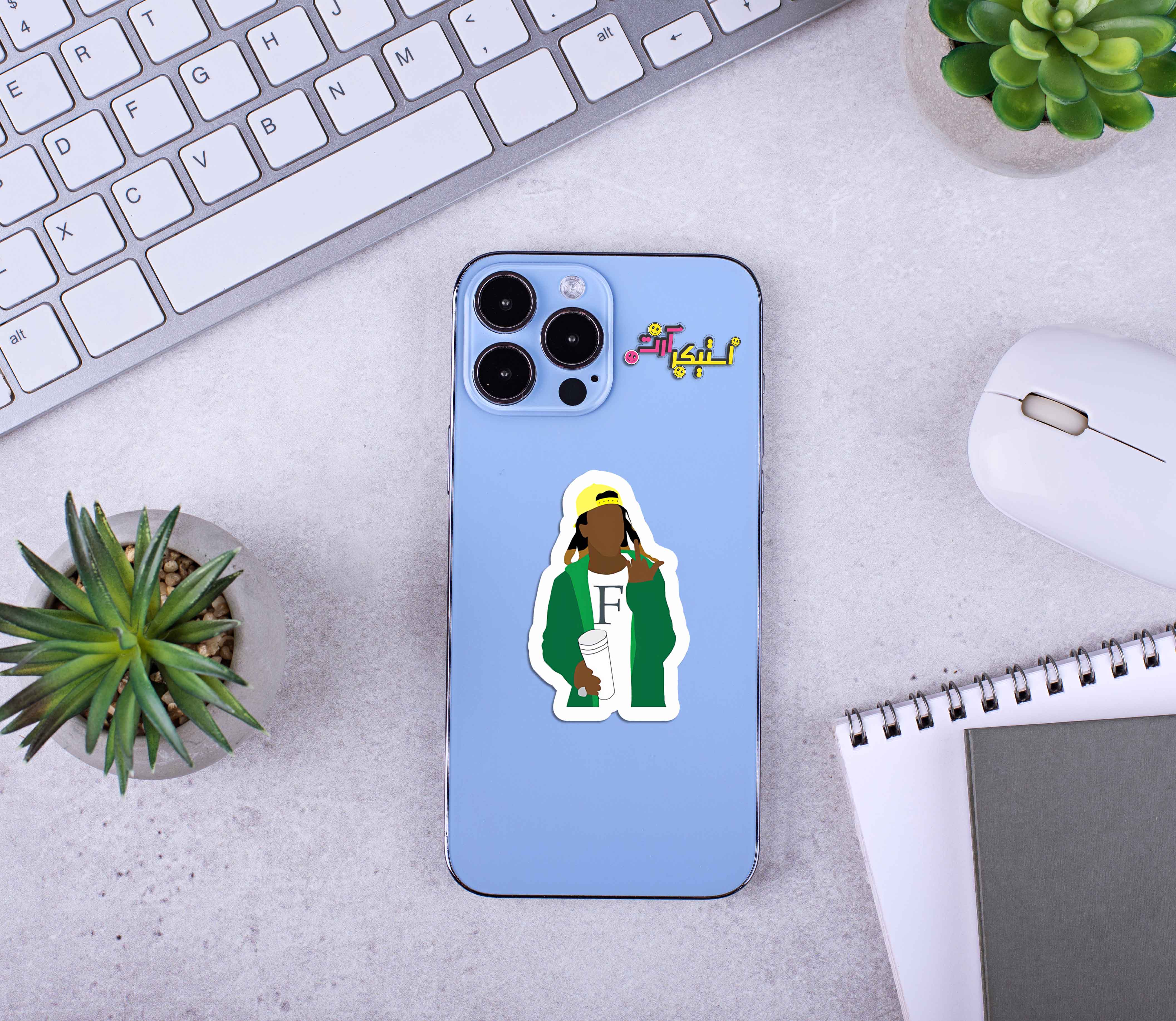 استیکر تکی رپر لیل وین Lil Wayne – طرح گرافیکی